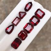 natural rhodolite garnet - gandhara gems